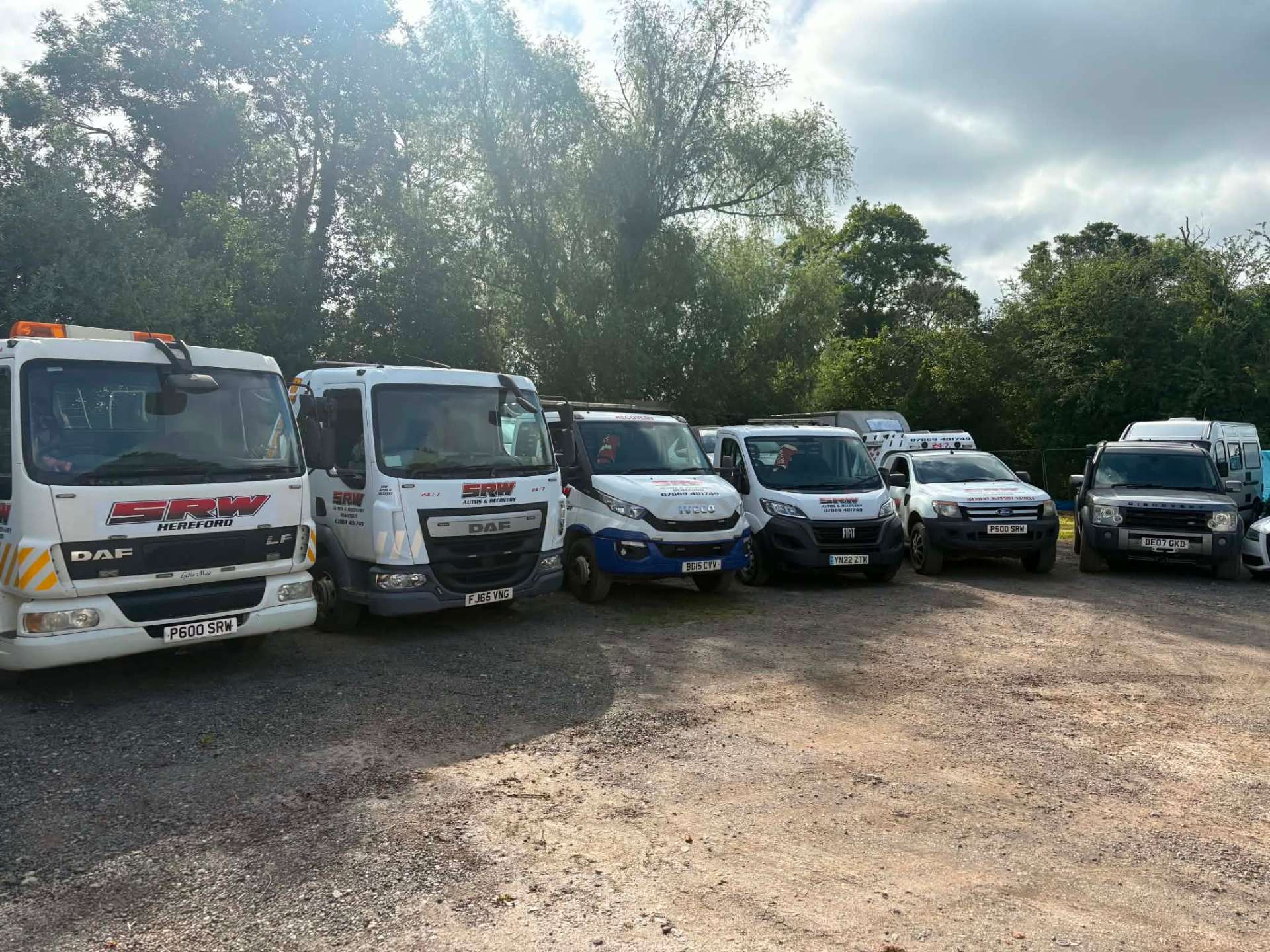 5-strong specialist recovery fleet, ready 24/7